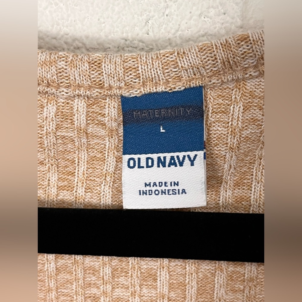 SALE! 🔥🔥🔥 NEW Old Navy Beige Long Sleeve Dress Size L - Picture 5 of 6